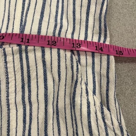 [MTall]Old Navy Striped Linen-Blend Cami Jumpsuit - Picture 7 of 10